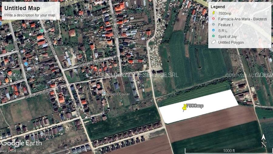 Balotesti Central  Amurgului  500 mp - 6