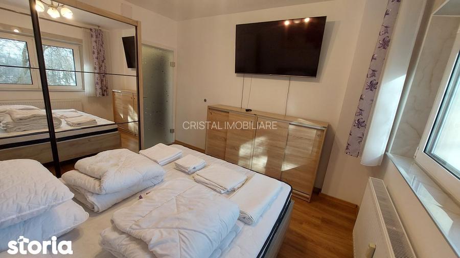 Apartament 2 camere renovat 2022, etaj 2/7, balcon închis,  Metrou Titan 2 min - 12