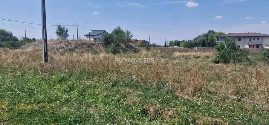 Teren intravilan Brănești – zonă verde, P+2E, utilități - 3