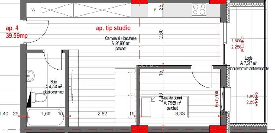 Apartament tip studio finisat in zona linistita - 2