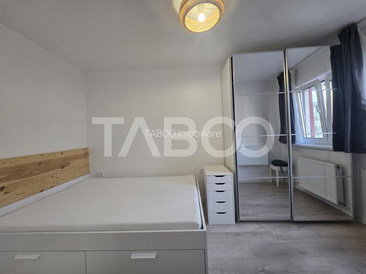 Apartament de inchiriat 2 camere renovat complet zona Rahovei Sibiu - 6