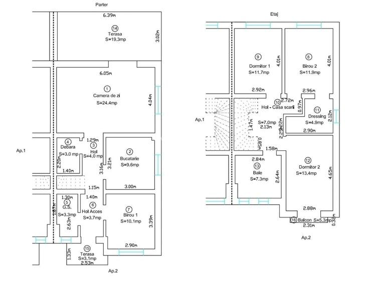 Duplex Modern 5 Camere | 115 mp | 3 Bai | Zona Esso | Giroc - 3
