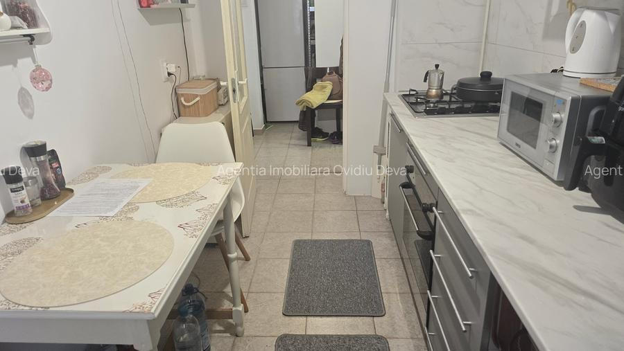 Vand apartament 2 camere in Deva, zona Piata Centrala, decomandat, parter inalt - 9