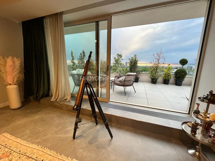 Penthouse pe 2 etaje  lângă  Herastrau,2 terase,2locuri de parcare - 2