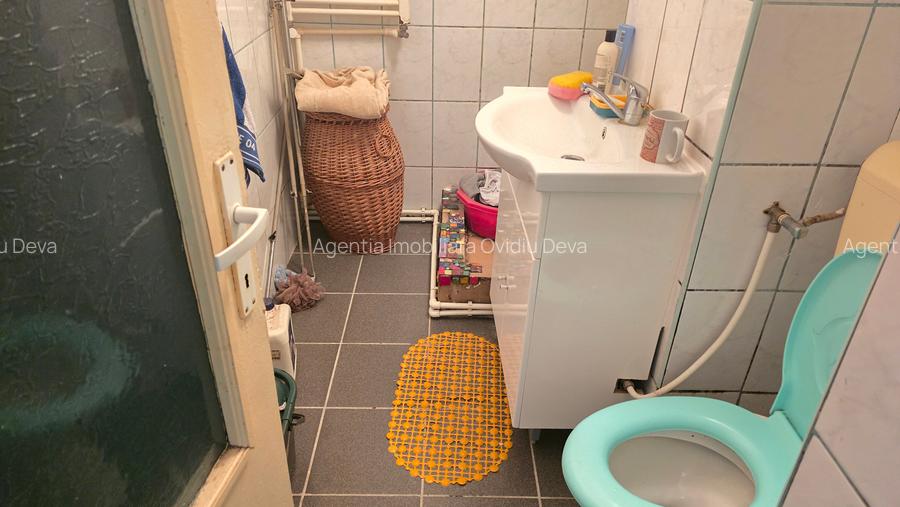 Vand apartament cu o camera in Deva, Eminescu (Micro 15), parter inalt, mobilat - 6