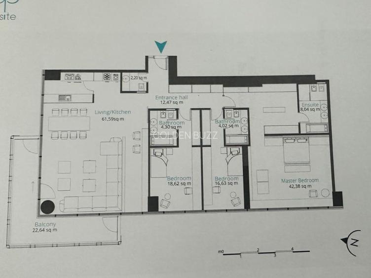Apartament unic Floreasca etajul 23 - 1