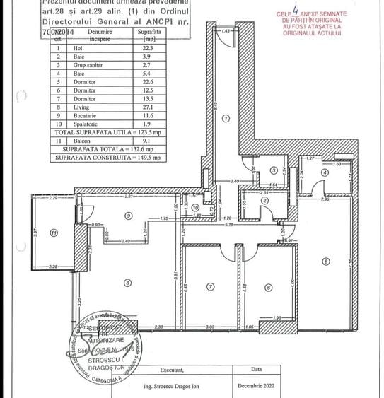 ONE VERDI PARK | 4 camere | Terasa 9 mp | Vedere Parc Verdi - 1