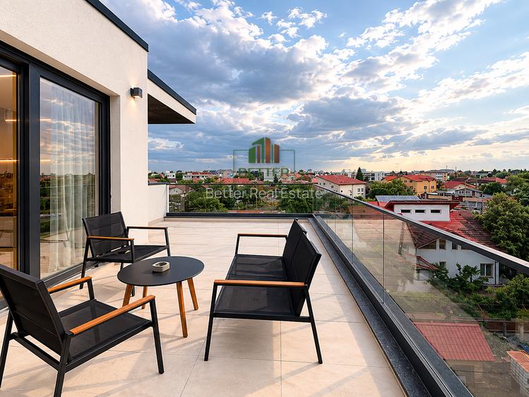 Penthouse 3 Camere | 2 Băi | Suprafață 123 mp  | 2 Parcări | Prima Închiriere - 15
