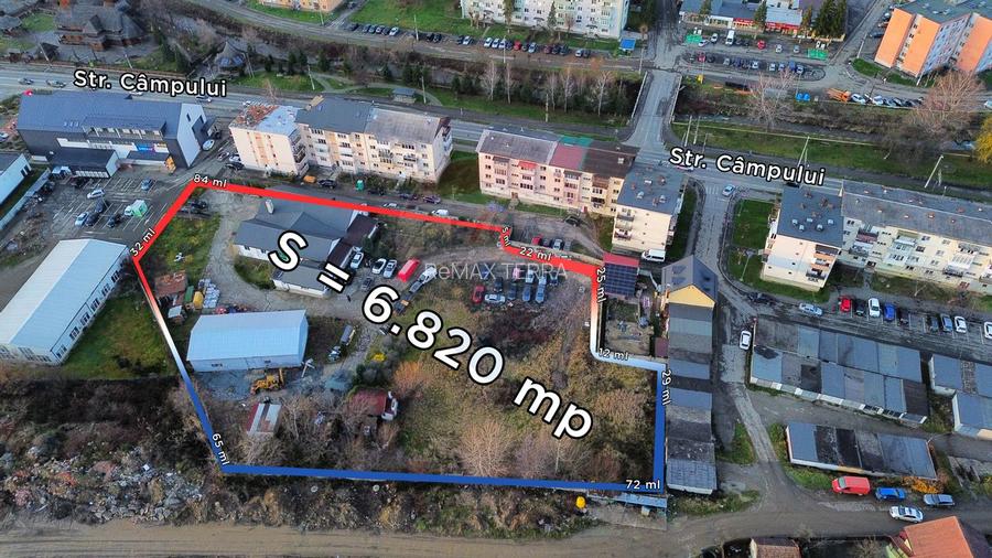 Teren 6,820mp, service, birouri si 2 hale in Baia Sprie zona Centrala - 3
