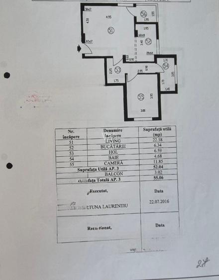  2 camere | 55 mp | Etaj 1/3 | Parcare | Aurel Persu | Grand-Arena | Metalurgiei - 15