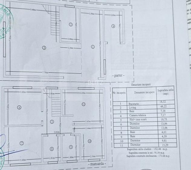 Cabana cu 5 Camere de Vanzare in Marisel – 150mp Utili - 8