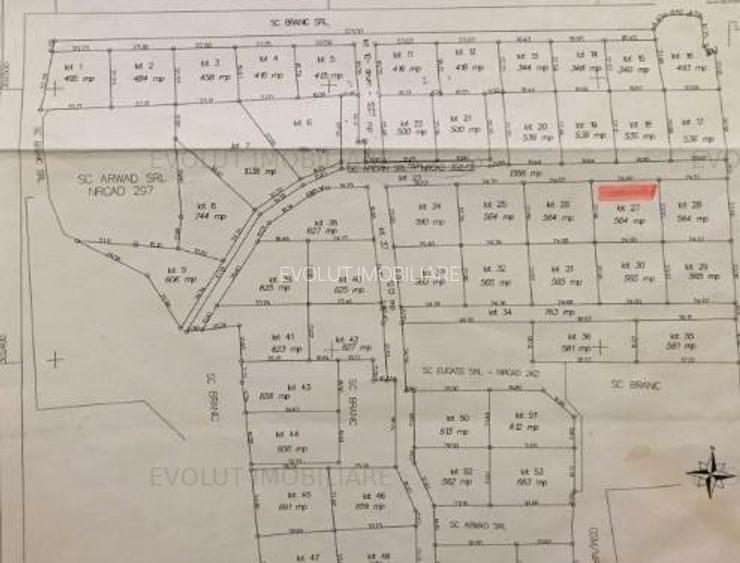 PADURE VALU LUI TRAIAN / zona popas Forest M / 2 loturi x 564 mp - 4