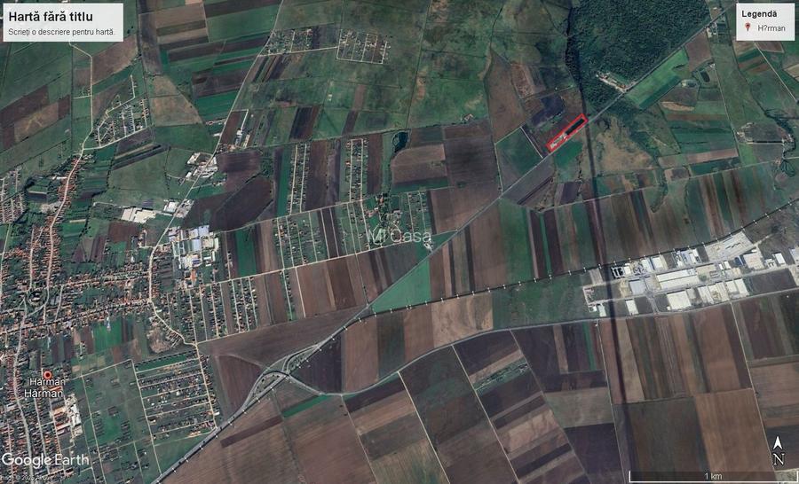 Teren  si lac in Harman - 6