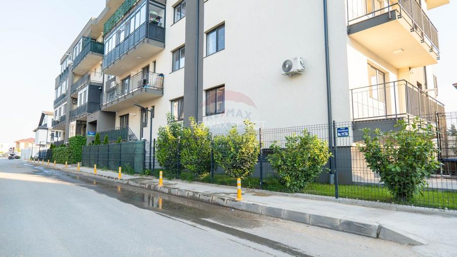 Dobroesti - vanzare apartament 2 camere mobilat complet, cu terasa - 28