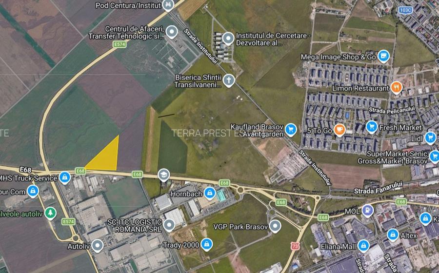Lot teren zona in dezvoltare, aeroport Brasov - 2
