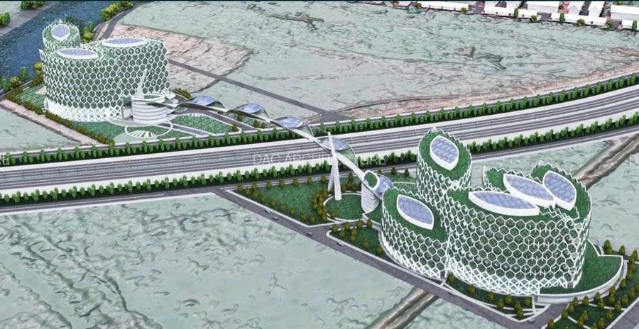 Pipera-Hive Buildings, PUZ, CUT=3,24 Hmax=47,45 m - langa Hils Nord - 6