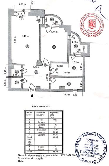 Unirii - doua camere renovat si utilat - 10