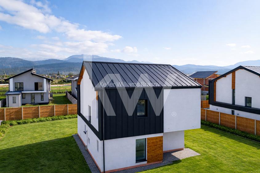 Casă individuală nouă | 184 mp utili | teren 600 mp | - 2