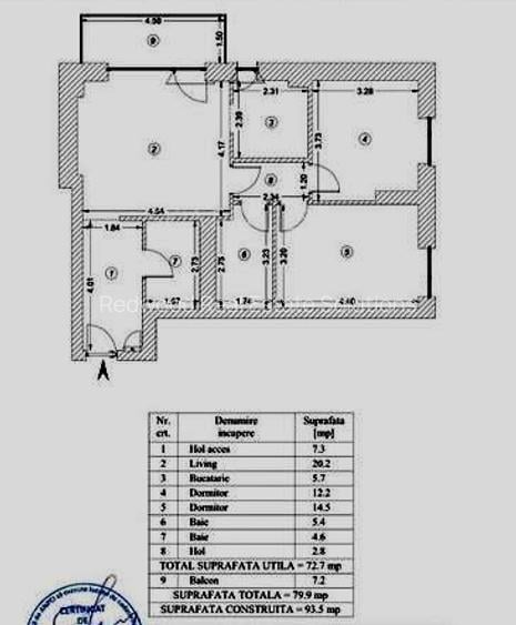 Apartament 3 camere One Cotroceni - 1