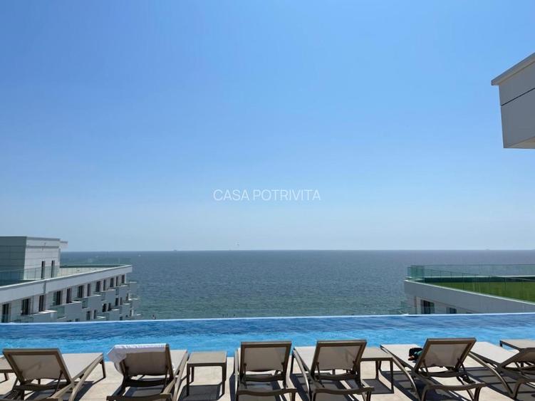 Exclusivitate! Alezzi Infinity - Studio mobilat si utilat, vedere la mare - 12