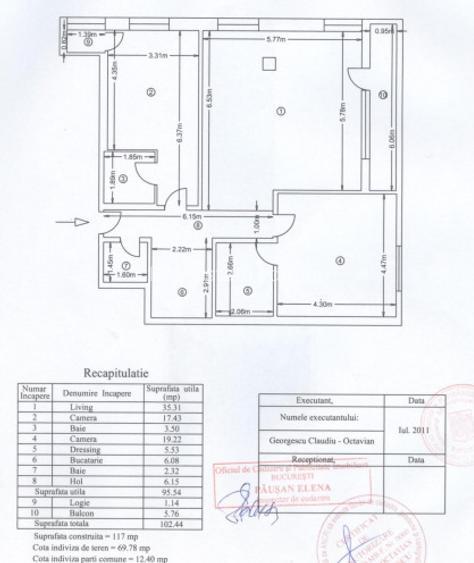 De vanzare apartament cu 2 camere Padurea Baneasa - 8