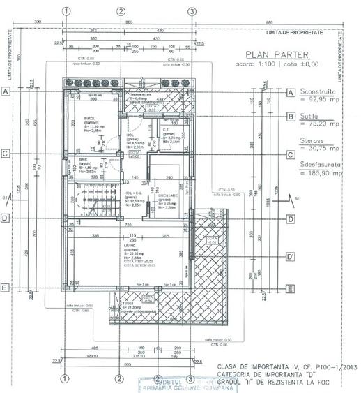 Teren 465mp, cu autorizatie casa individuala P+1E - 10