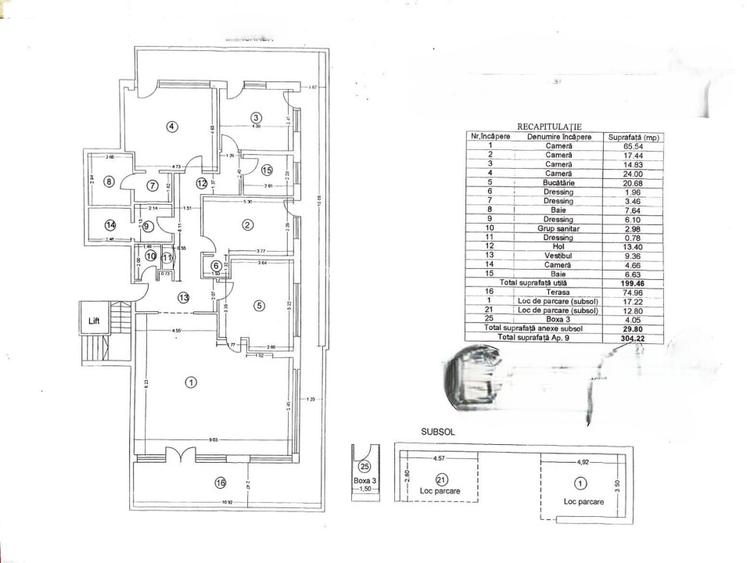 Apartament premium de inchiriat – Barbu Vacarescu - Vedere catre lac - 17