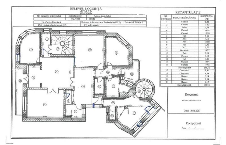 KISELEFF - 5 CAMERE RENOVAT COMPLET, ETAJ 2, 173 MP! - 29