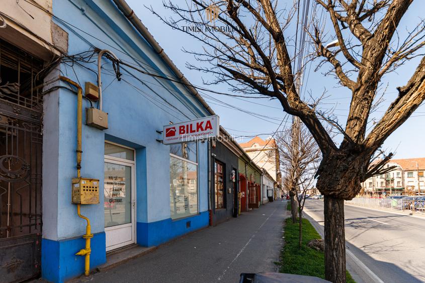 Spatiu comercial stradal | vitrina&parcare publica accesibila | Com 0% - 6