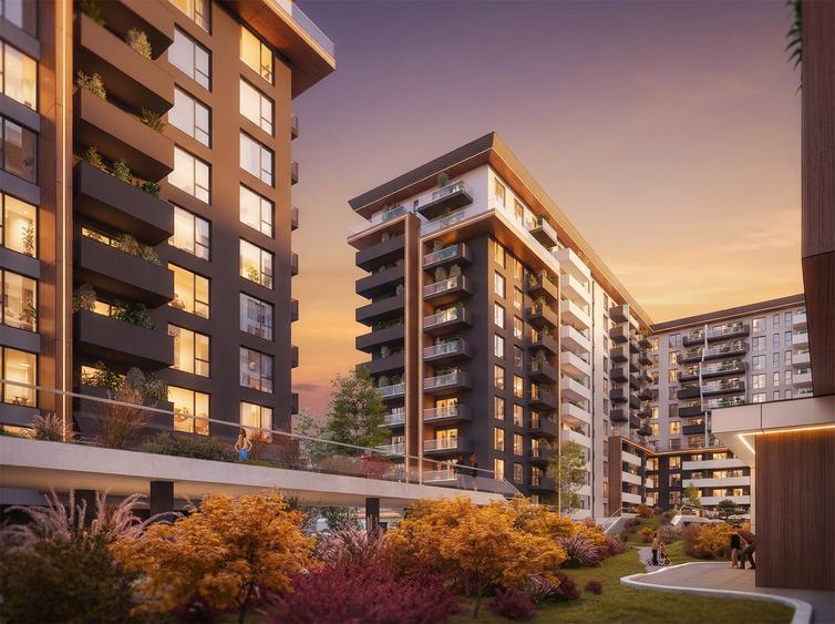 2 camere Astorium Life | 56,04 mp utili + balcon 9,07 mp | Comision 0%