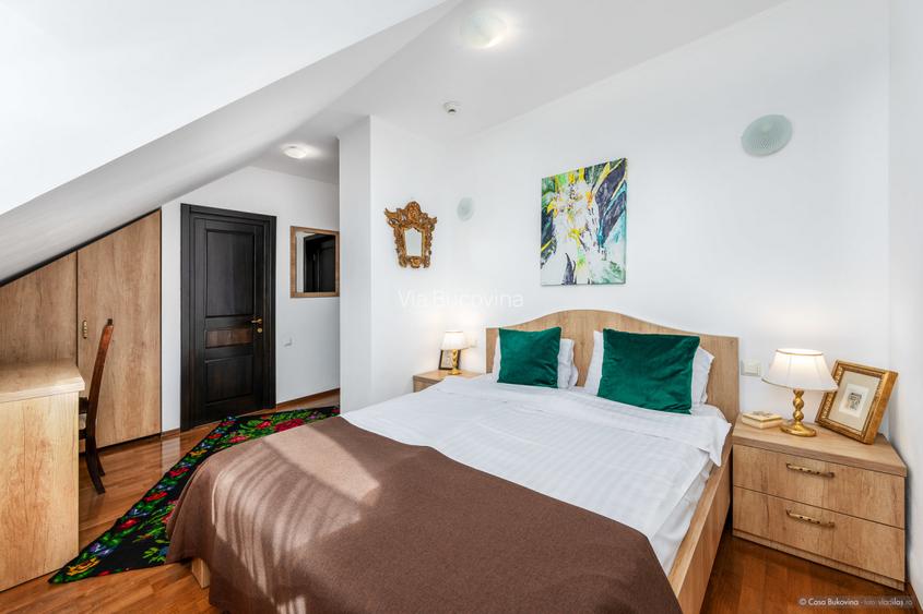 Casa de locuit sau vacanta 5 camere, 5 bai, 2600mp teren langa Humor - 36