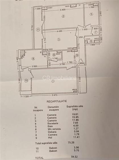 Apartament de 3 camere Unirii vedere bulevard - 8