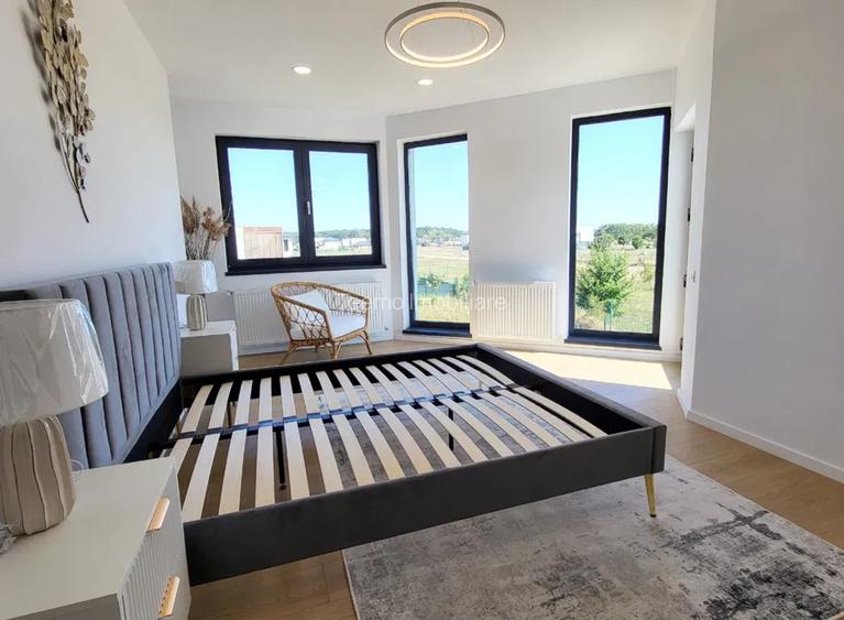 Casă nouă individuală, parțial mobilată, 140 mp utili, Teren 500 mp, Eden Forest - 5