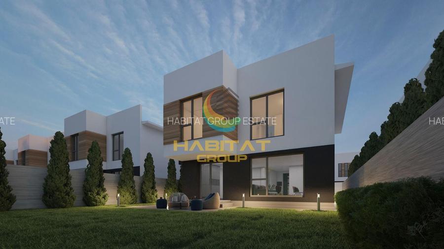 Individual Safirului 122mp 4 Camere 4 Bai Dressing 280 mp teren complex privat - 3