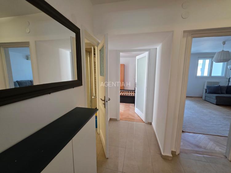 3 camere Piata Amzei etajul 3/7 mobilat utilat balcon - 14
