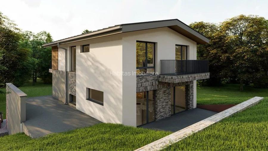 Casa individuala D+P+E cu garaj 220 mp utili, 550mp teren - Chinteni - 8