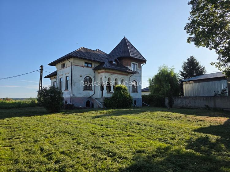 Judetul Prahova, in Poienarii Burchii, conac neoromanesc si teren 2.800 mp - 12