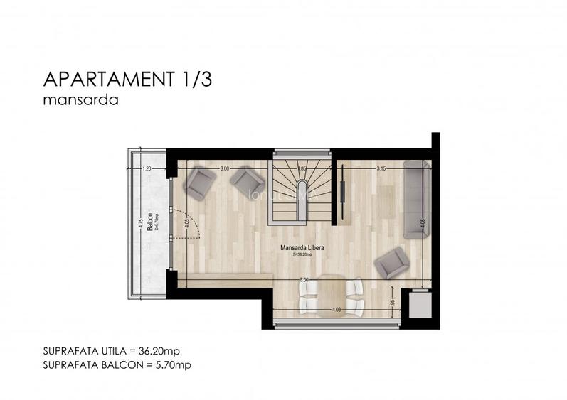 Locuinte Duplex, P+1E+M, 125mp Utili, direct dezvoltator, central Berceni - 10
