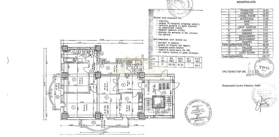 Apartament 3 camere // Loc parcare // Cartier Francez // Herastrau - 1