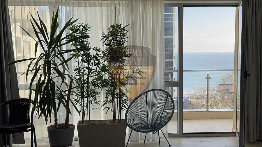 Apartament 2 camere, Sara Sea View Olimp 67mp vedere panoramica la mare, balcon - 9