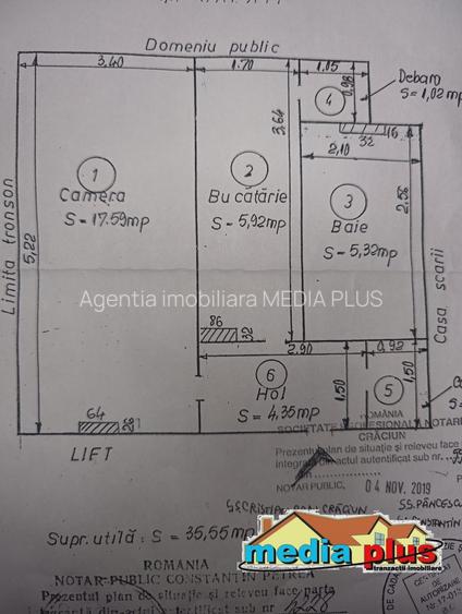 Apartament cu 1 camera  Micro 20 mobilat si utilat complet - 8