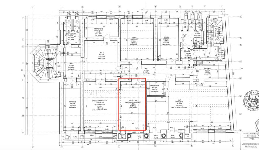 Spatiu birouri centrale Iasi, cladire unica, 154mp, Cuza Voda - 6