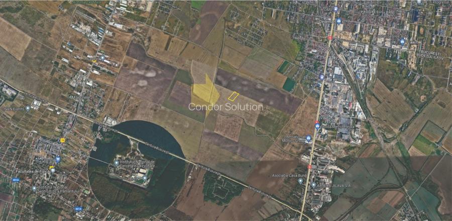 Vanzare teren 11507 mp Magurele - 2