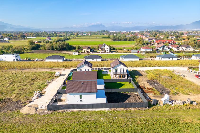 Case Stupini, 5 camere, 2026, priveliște spre Tâmpa, P+E, 470 mp teren - 2