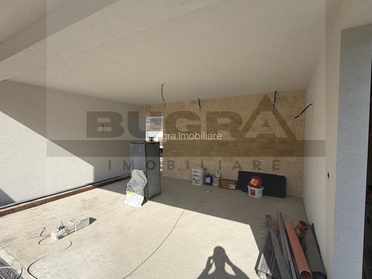 Casa individuala de lux, 119mp, teren 600mp, panoramic, Popesti - 22