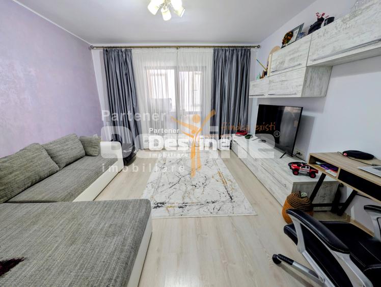 Apartament 2 camere decomandat 59 mp mobilat utilat geam la baie loc de parcare - 2