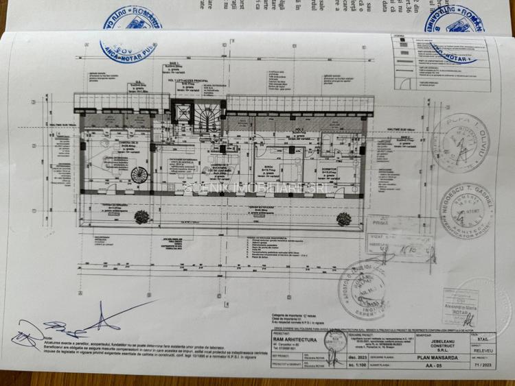 Zona Isaran, apart 3 camere la mansarda, structura penthouse. Imobil intabulat! - 3