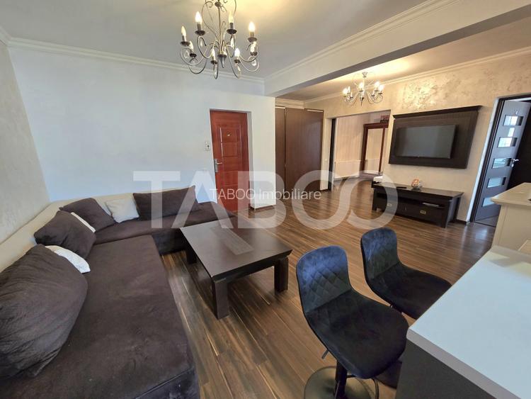Apartament decomandat de vanzare cu 3 camere mobilat in Turnisor Sibiu - 11