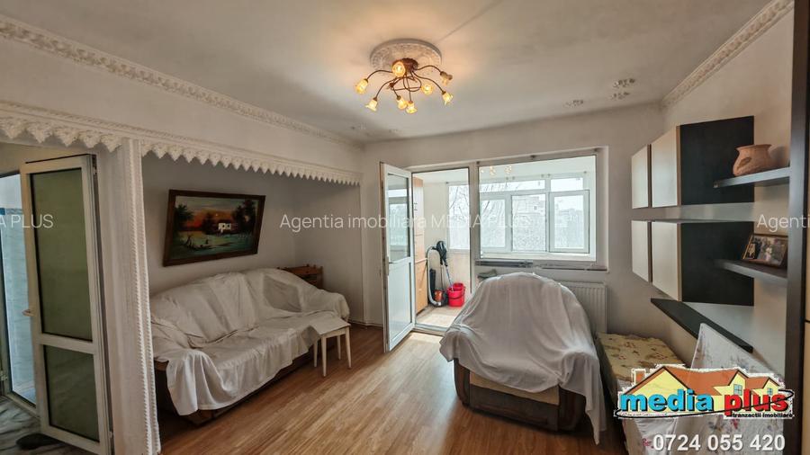 Apartament 2 camere, Piața Centrală – mobilat, centrală proprie, 53.500 € - 2