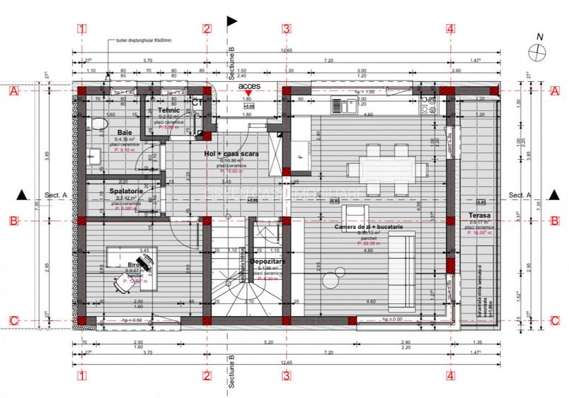 Casa individuală, 170mp utili, 600mp teren, Popești - 9